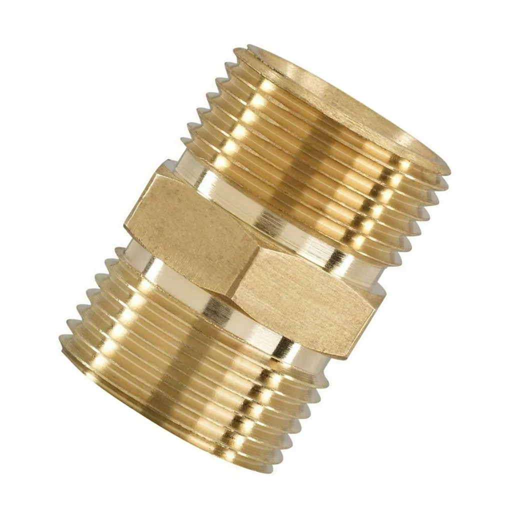 

High Pressure Washer Hose Extension Connector Adapter Copper M22 14mm /15mm Male Thread Female Hose Coupler Adaptor