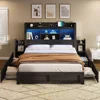 Cream Velvet Upholstered King Headboard California King Headboard,Tufted Headboard King Bed Full Bed,Modern Vertical Channel 2