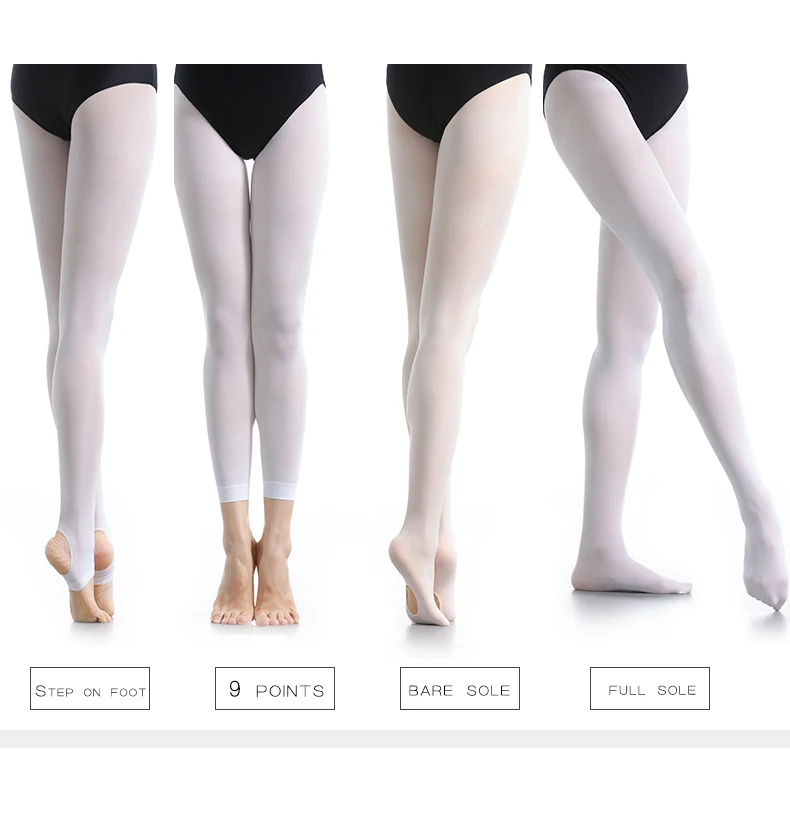 Frauen Mädchen Ballett Tanz Strumpfhosen Hohe Qualität Tanz Socken Professionelle Ballett Leggings Gymnastik Strumpfhosen Teen Ballett Strümpfe – Detail 2