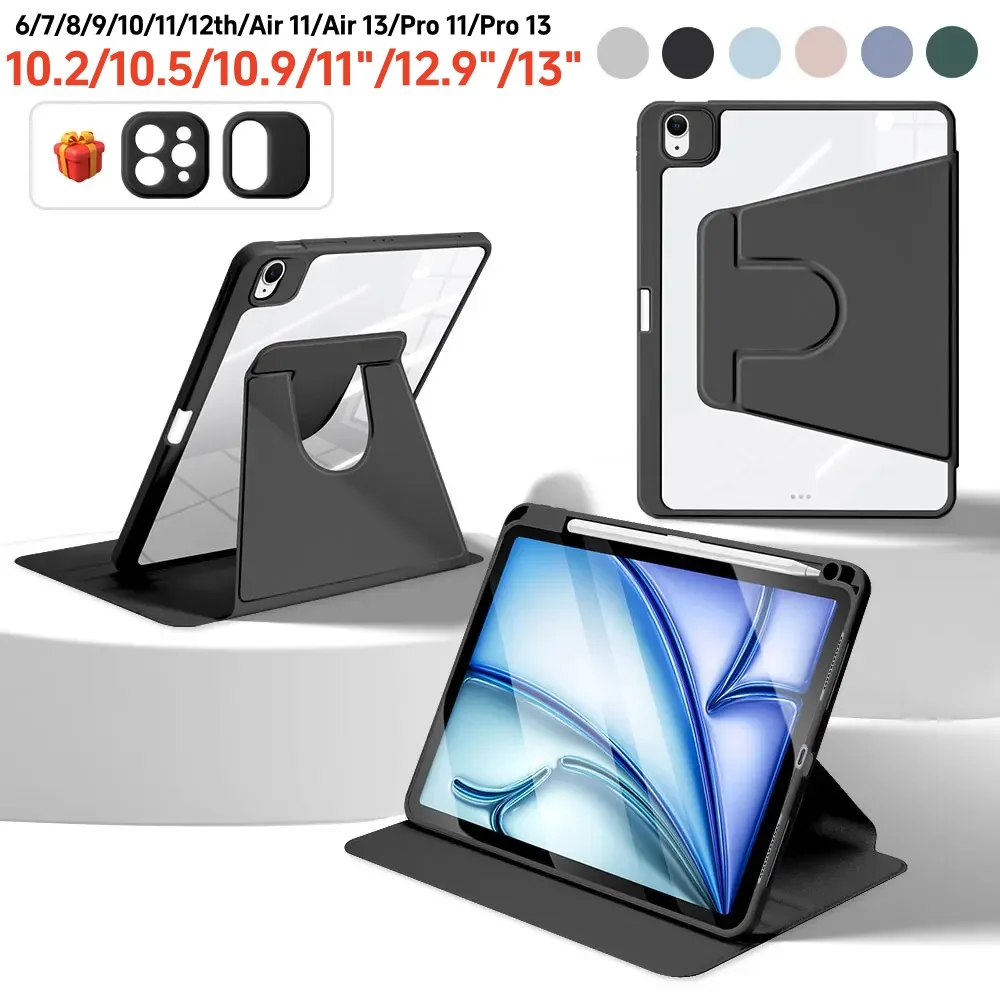 Premium 360 Rotating Protective Case for iPad Air - Versatile and Stylish Cover