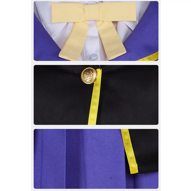 Spica Virgo-Inspired Witch School Uniform Cosplay Costume for Girls (Unofficial)