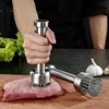 304 Stainless Steel Meat Tenderizer Durable 21 Ultra Sharp Needle Blade Tenderizer for Steak Beef