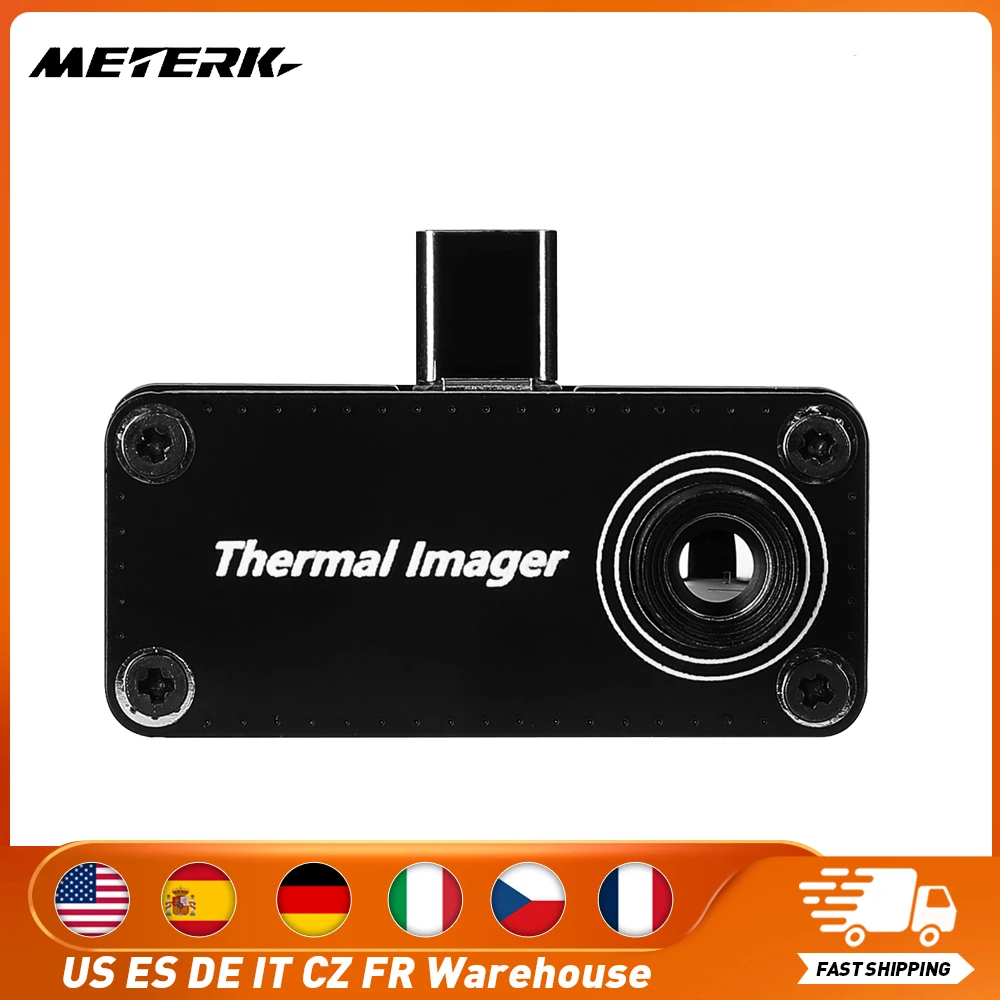 

Type-C Interface 32*32 Resolution Infrared Thermal Imager Multifunction Tempreature Measurement Meter phone for Android phone