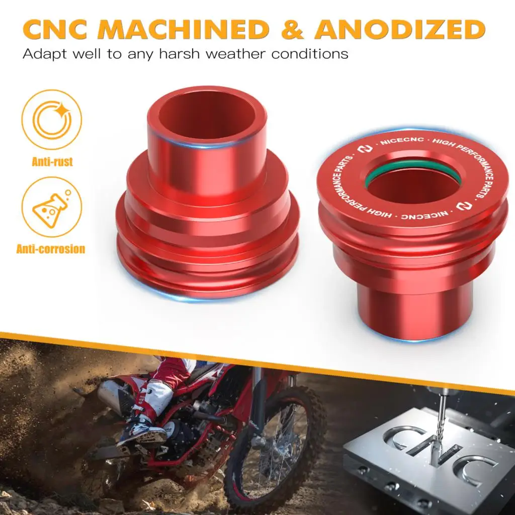 NICECNC Für Beta RR 300 2013–2024 Vorder- und Hinterradabstandshalter, Nabenhalsbänder, RR 125 RR 250 RR 350 RR 390 RR 430 RR 450 480 498 500 520 – Detail 6
