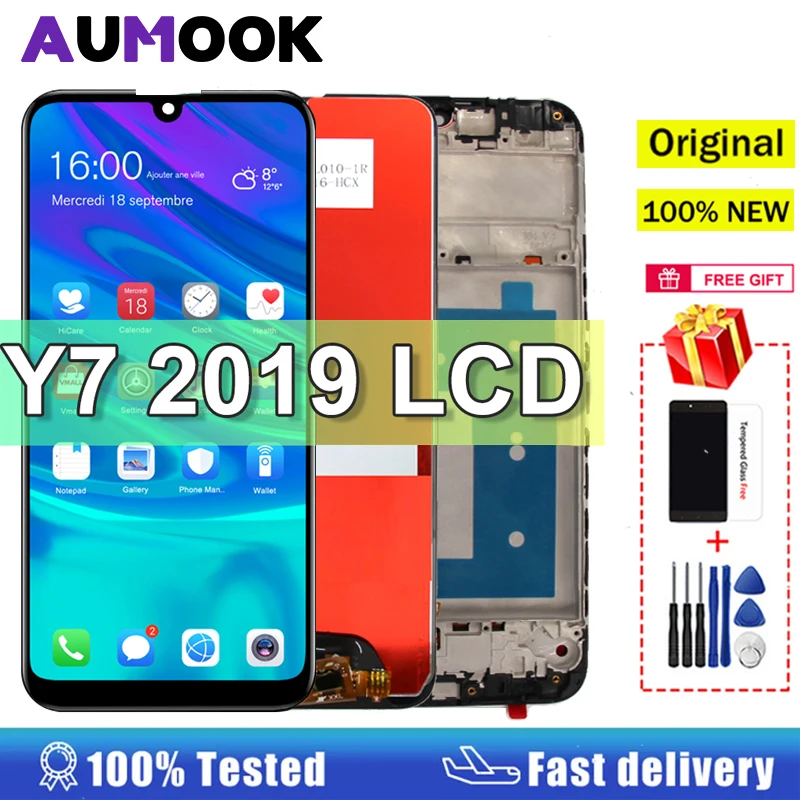 

6.26"Original LCD For Huawei Y7 2019 DUB-LX3 DUB-LX1 Y7 Prime 2019 LCD Display Touch Screen Digitizer Sensor Repair Parts