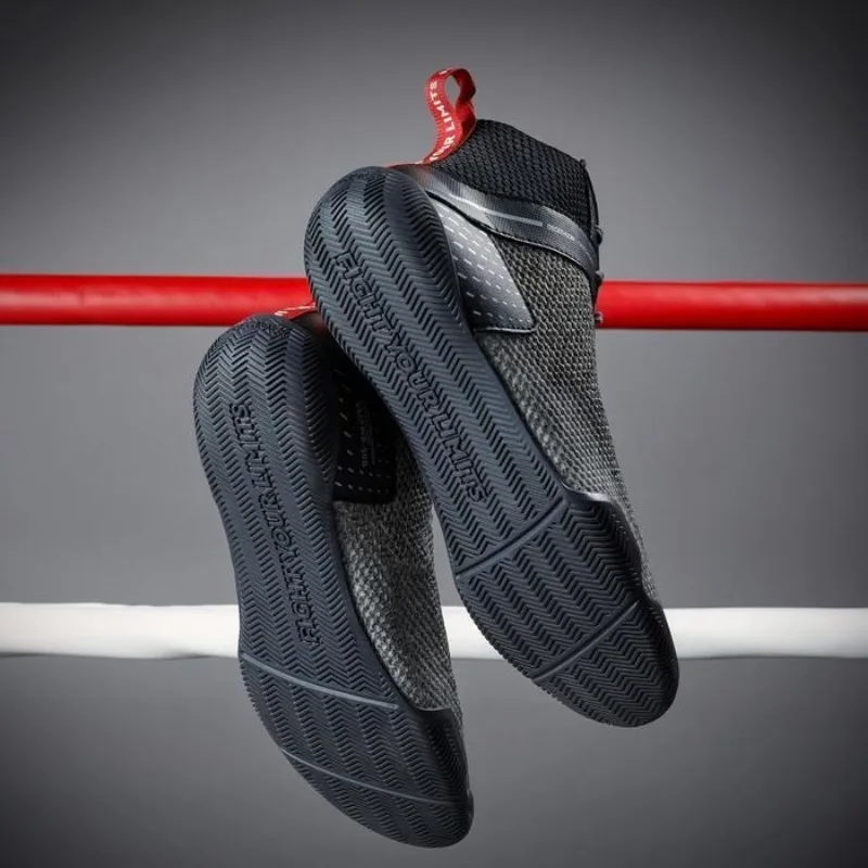 New Wrestling Shoes Men Top Quality Boxing Shoes for Man Designer Fighting Mens Anti Slip Gym Training Shoe