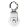 Type Pulley 304 Stainless Steel Duplex Bearing Traction Pulley Block Ultra-quiet Pulley Roller 85AC 3