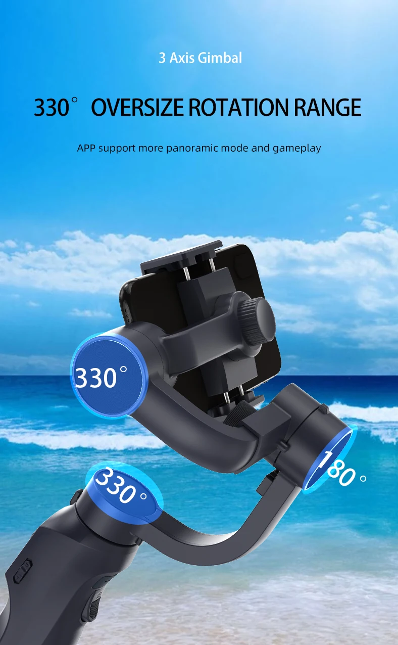 3-achsen Gimbal Für Smartphones Mit Gesichtsverfolgung_voghion.com