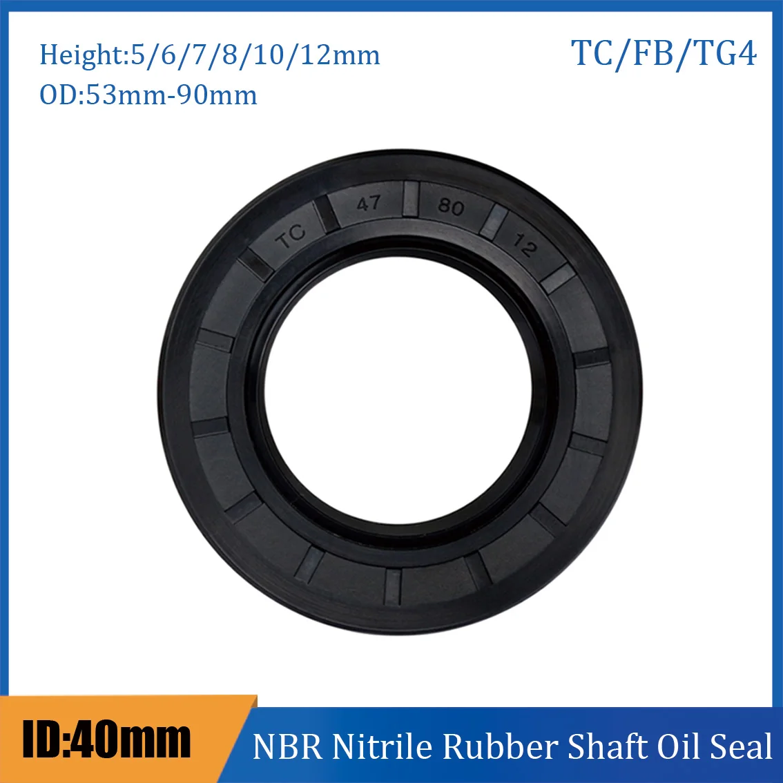 Produktbild von TC-Skelett-Öldichtung 22×38×6 Mm – NBR Wellendichtring Für 21–22 Mm Innendurchmesser