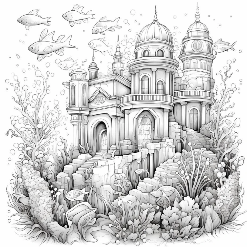 1pc Art Coloring Book 22 Page Coloring Books Gift For Birthday Party Relieve Stress Kill Time Graffiti Painting Drawing Art Book 6