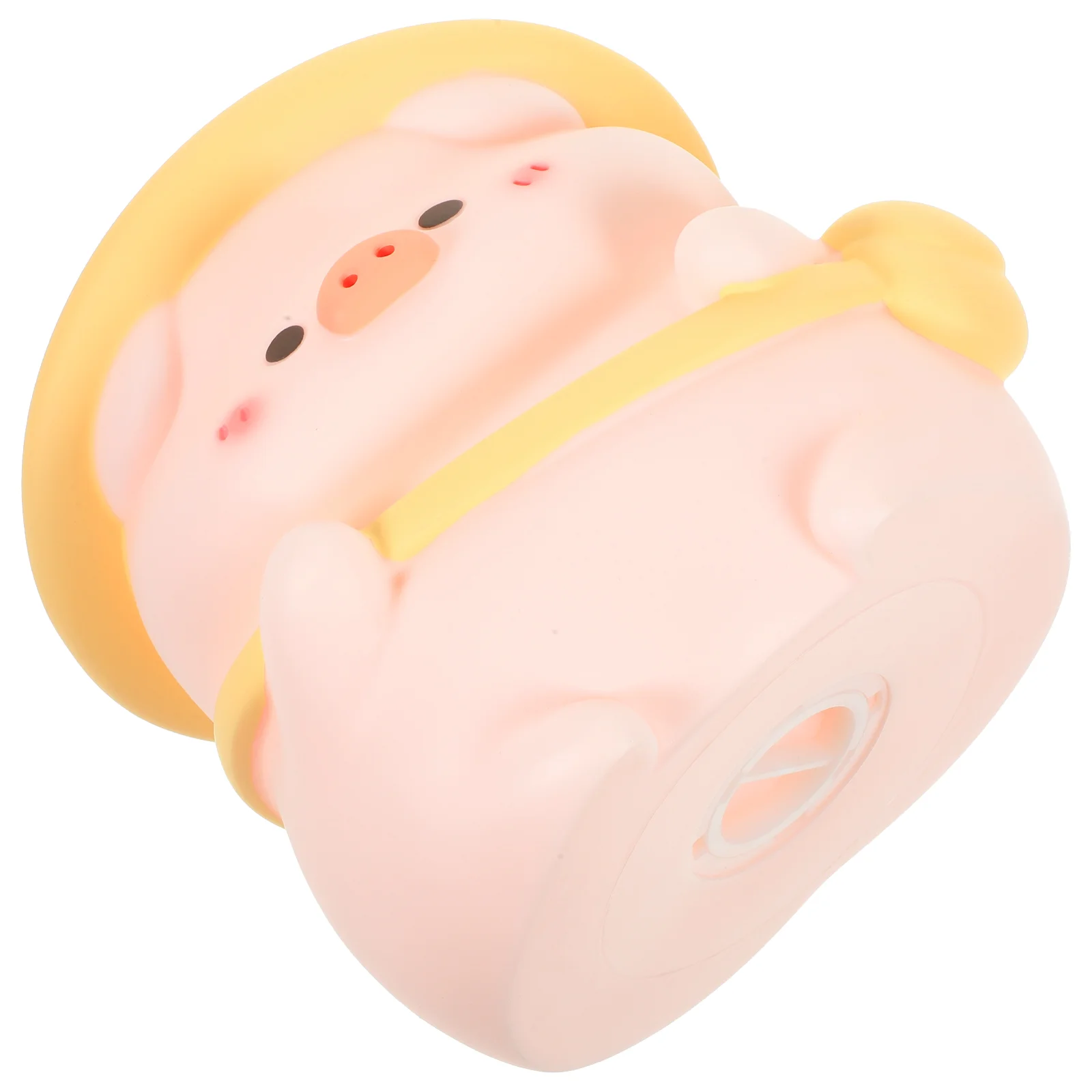 

Small Piggy Bank Child Tabletop Decor Money Saving Pot Vinyl Coin Holder Adornment