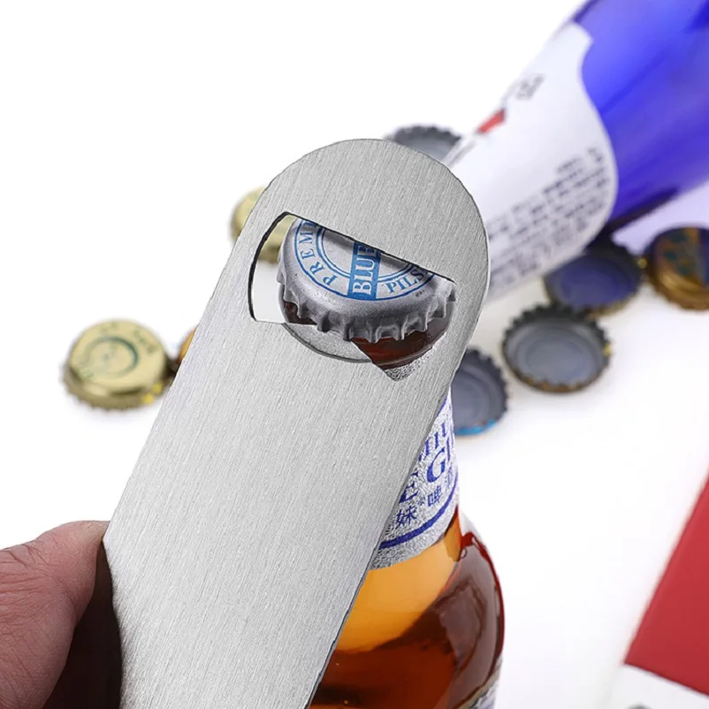Steel Board Beer Opener Bar Canteen Beer Kitchen Bottle Opener