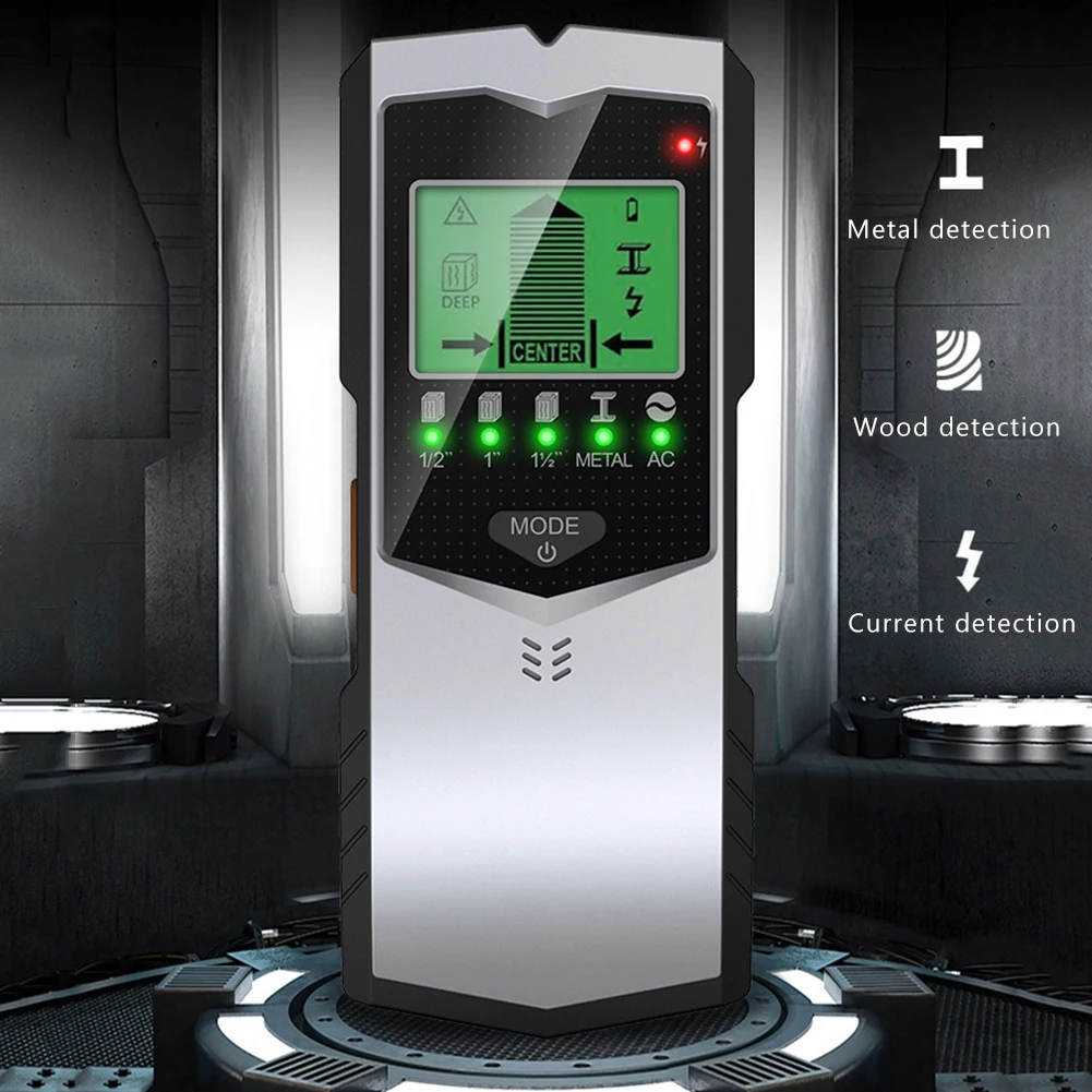Wpp123 Détecteur De Métaux Mural 3 En 1 Haute Sensibilité, Alerte