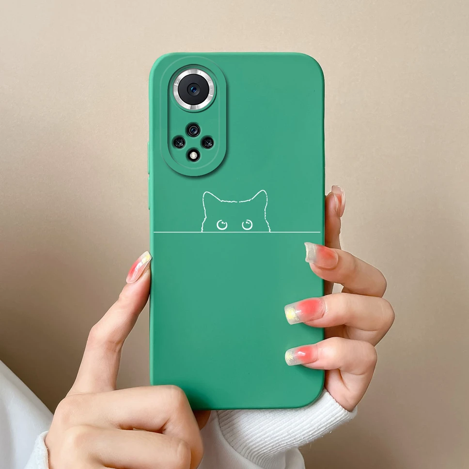 Liquid Silicone Patterned Back Cover Phone Case - Stylish & Protective