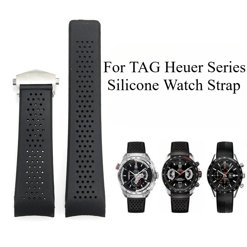 Top Designer Faux Leather 16 mm Wristwatch Strap T0130080_K0018800 main image 1
