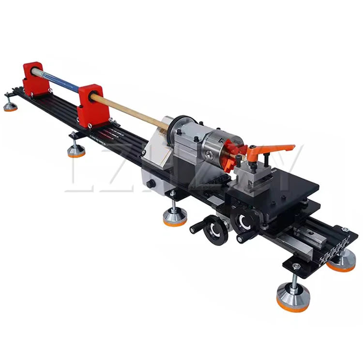 Cue repair machine, pool cue repair lathe, copper hoop, corner repair, leather h