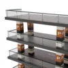 Diorama 4-Story 1/64 Acrylic Garage Model Car Parking Lot Backdrop Car Display Home Decoration and Storage, Educational Toys 5