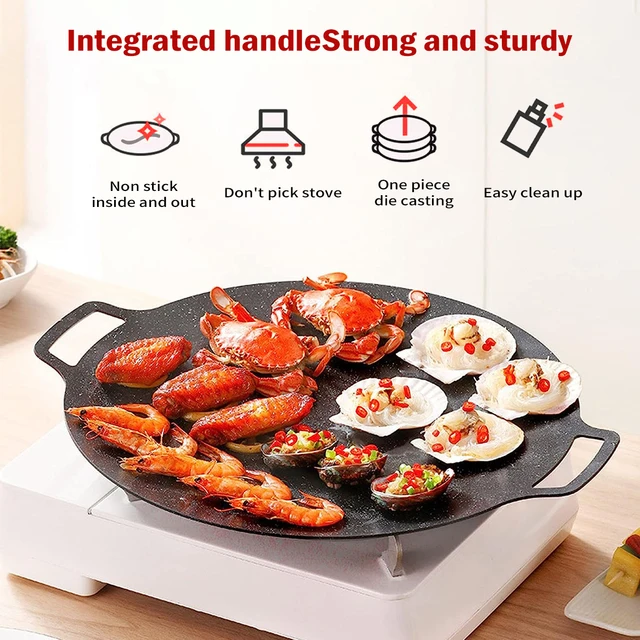 Kbbq Grill Pan SCSP Korean BBQ Grill Non-stick Grill Pan