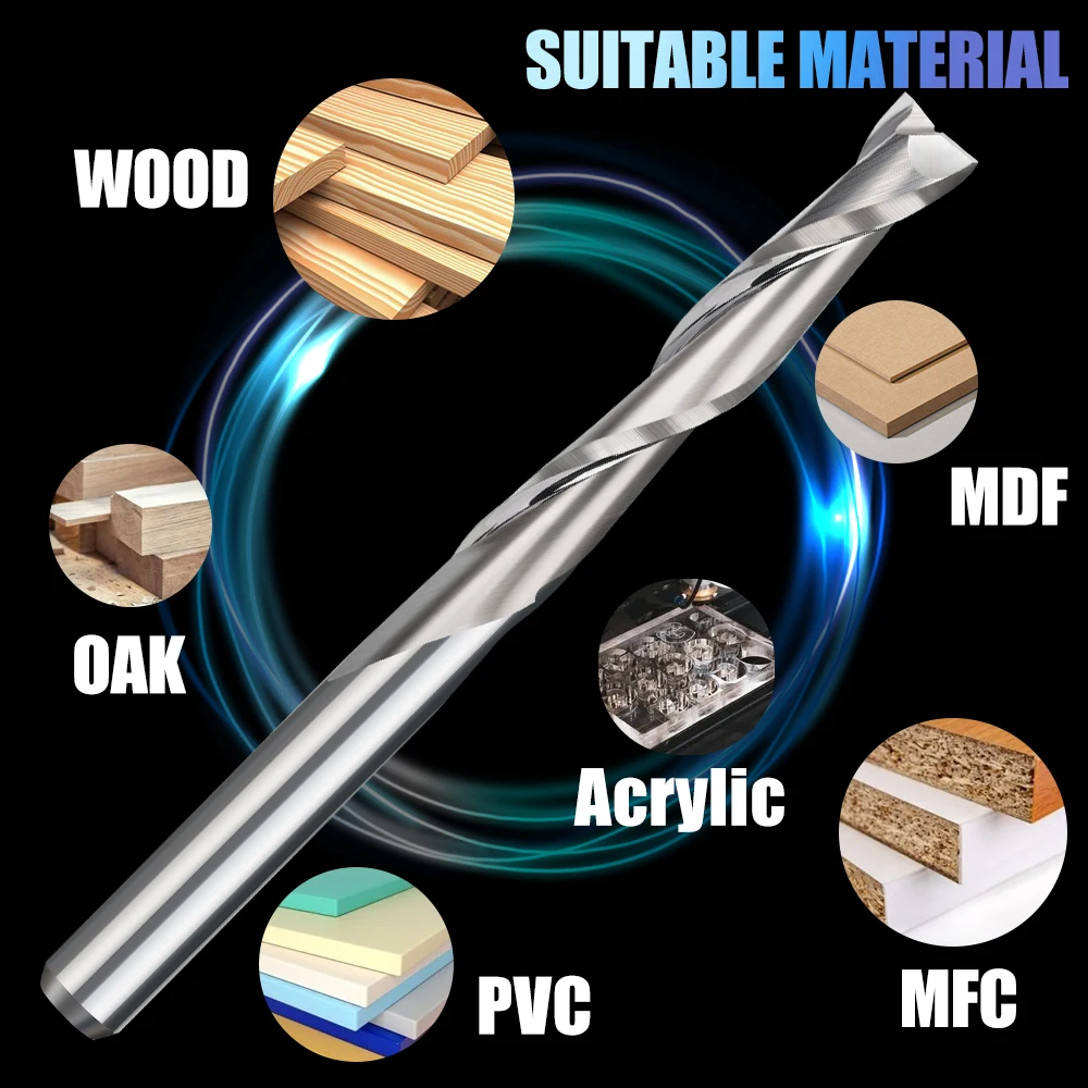 Рисунок 3 - XCAN Фреза концевая двухзаходная 4-12мм