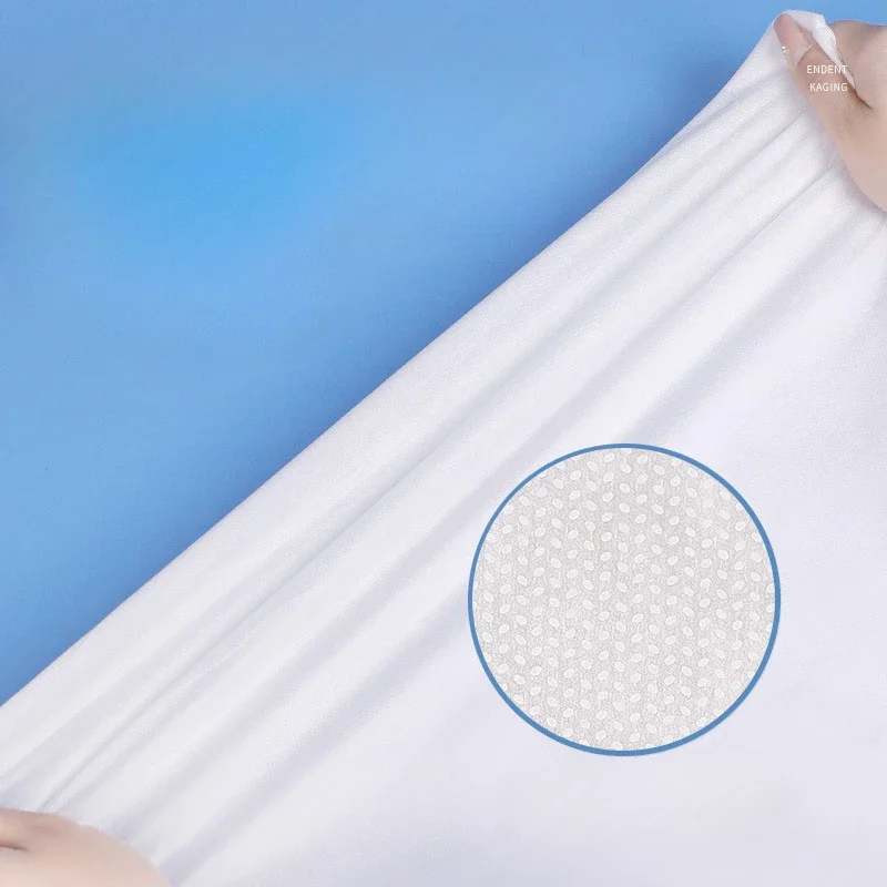 Four Piece Set of Bed Sheets for Travel Portable and Disposable Hotel Supplies Dirt Proof Bed Sheets Disposable bedding set