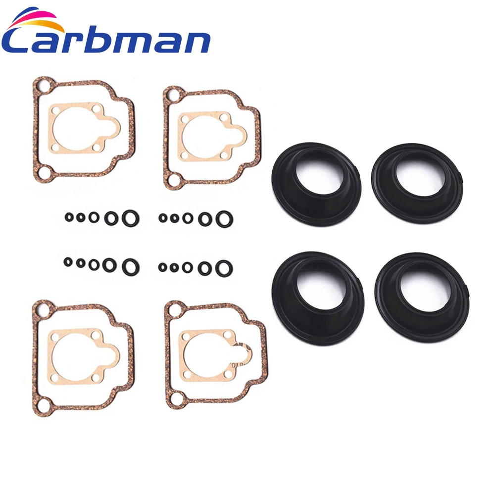 Carbman 2 Set Kit Di Riparazione Carburatore Per Bmw Bing Cv 32Mm Carb Airhead R65 R75 R80 R90 R100