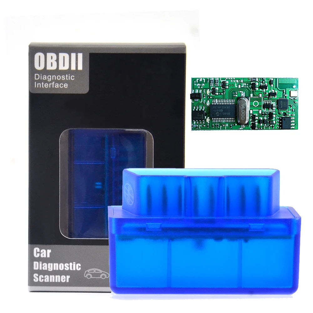 Roadwsie Elm327 Scanner Obd2 2.1 Bluetooth-Compatibile Per Android Torque Obdii Scan Tool Mini Lettore Di Codici Obd2 Strumenti Di Riparazione Auto