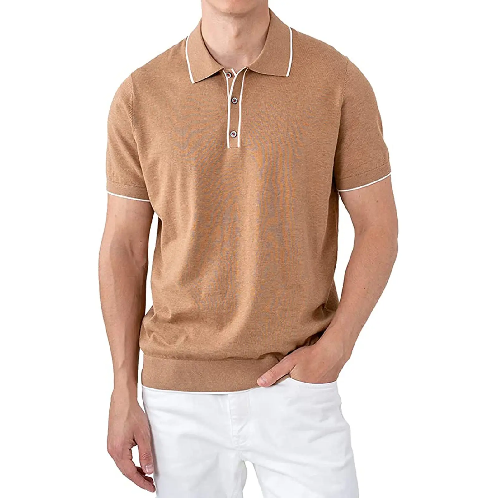 Men's Polo Shirts 100 Cotton Men's Business Casual Top Classic Polo