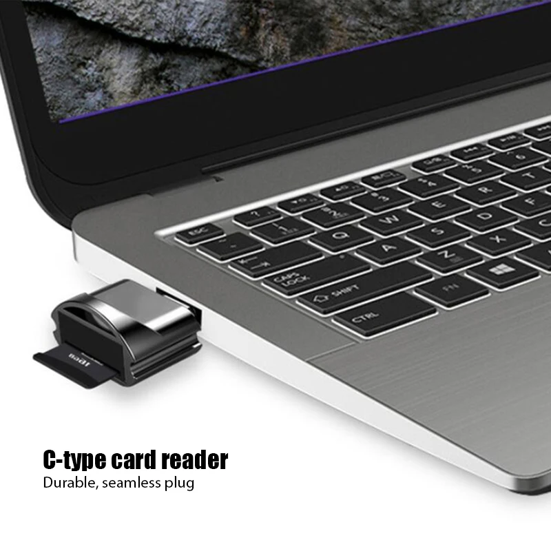 Portable USB 3.1 Type C Card Reader USB-C TF Micro SD OTG Adapter Type-C Memory Card Reader For Samsung Macbook Huawei LeTV card reader