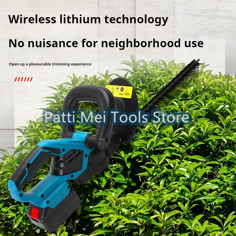 Brushless Hedge Trimmer Lithium Wireless Green Tea Leaf Pruning Saw Garden Trimmer  For Makita Battery 3