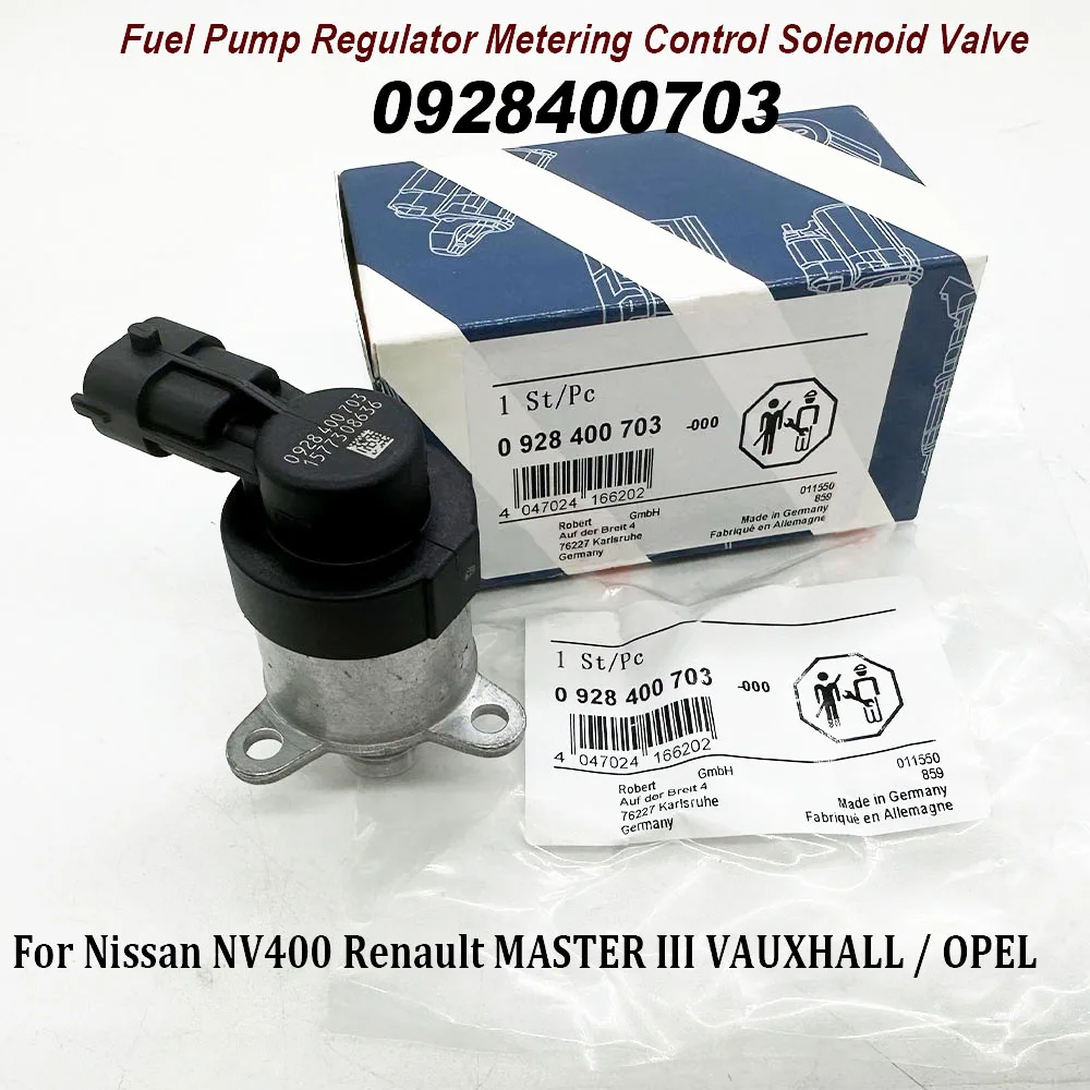 

Новый клапан регулятора давления топливного насоса 0928400703 0928400769 для N-issan NV400 Renaultt MASTER III