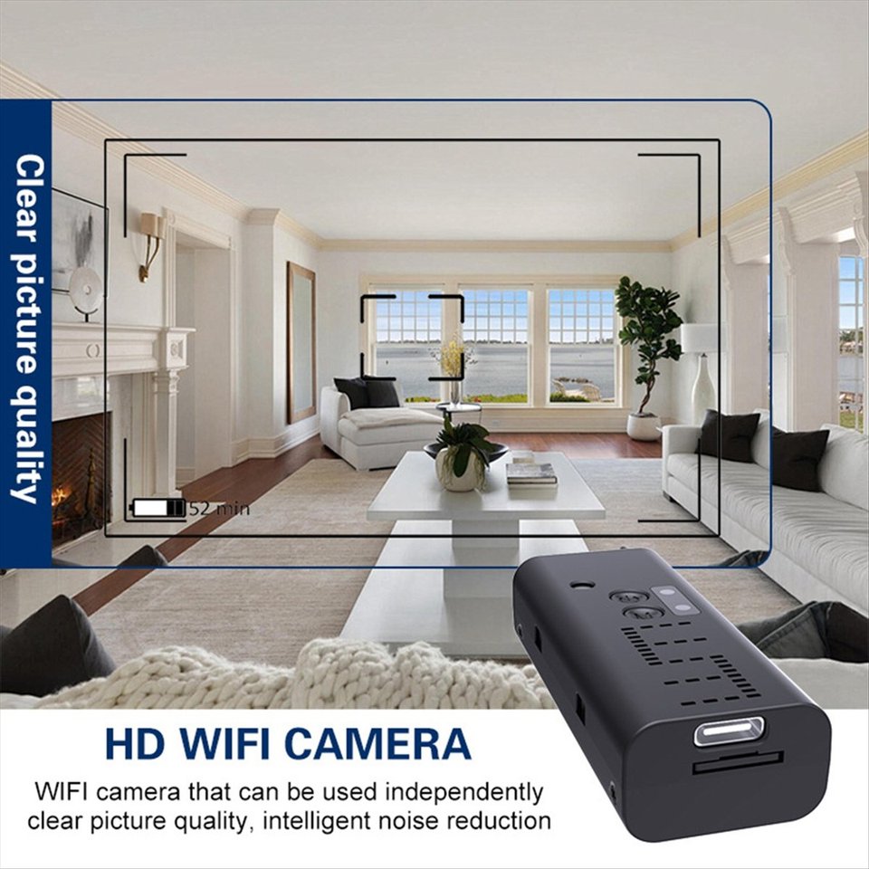 *ONE DAY WK13 Mini Wifi Surveillance Camera Home Security Indoor Outdoor Audio Wireless Camera HD Video Protection Monitor