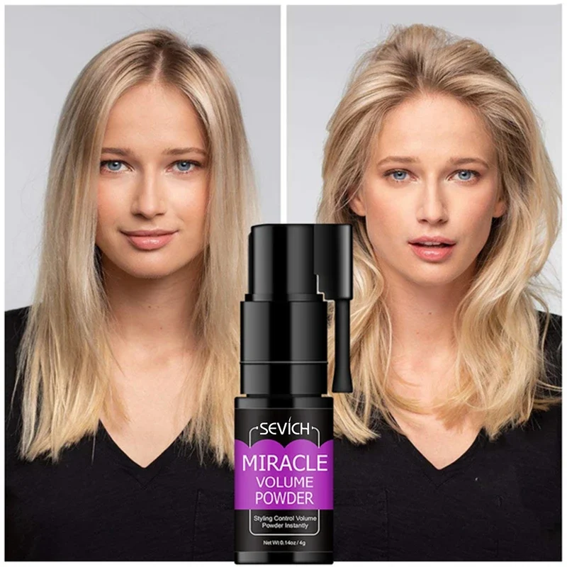Fluffy Hair Powder Volume Up Hair Styling Powder 360° Rotatate Spray Refreshing Remove Oil Modeling Men Womens Hairdressing Tool 2