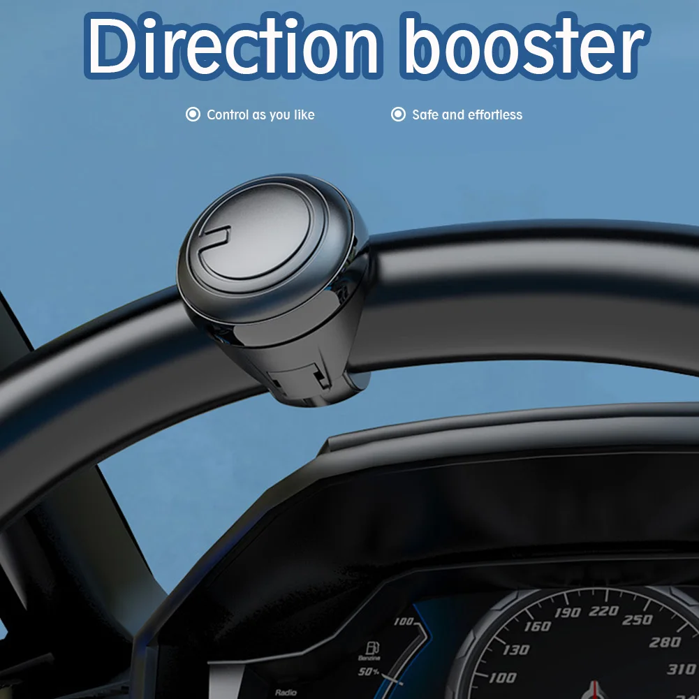 Universal 360° Steering Wheel Power Handle Spinner with Metal Bearing