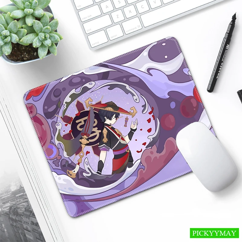 Gaming Mousepad Genshin Impact Desk Mat 20x25cm