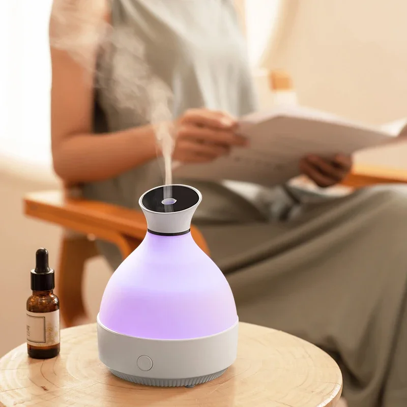 150ML Ultrasonic Essential Oil Diffuser With Colorful Light Electric Mini aroma diffuser Home Usb Power Air Humidifier