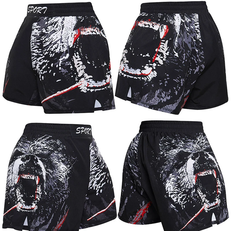 Sports Apparel Rashguard For Kids 4PCS Sport Suit MMA Compression T-Shirt+Pant Muay Thai Shorts Children Jiu Jusit Bjj Clothing Running Sets