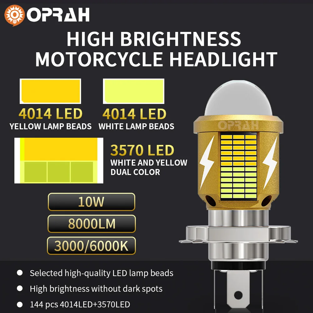 High Power Motorcycle Accessories LED Headlight Bulb H4 Hi/Lo Beam H6 BA20D explorers Spotlight Canbus CSP Moto Scooter ATV 12V motorcycle headlight motorcycle led lights led motorcycle lights led lights motorcycle driving lights