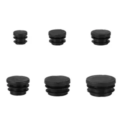 Round Pipe Inner Plug 25mm Tube End Cap for Table Chair Leg Dust Cover Protector Pads Leveling Feet Furniture Accessories