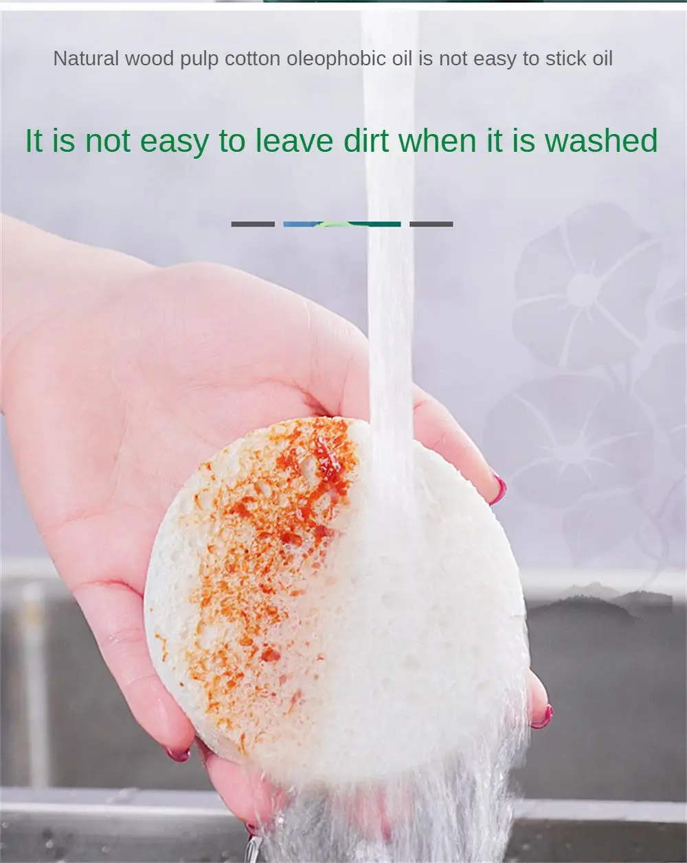 Description Picture 2 of itemNew Cleaning Cloth Sponge for Kitchen Melamine Dishwashing Sponge Wood Pulp Cotton Washing Tool Wipe Cloth Scouring Pad