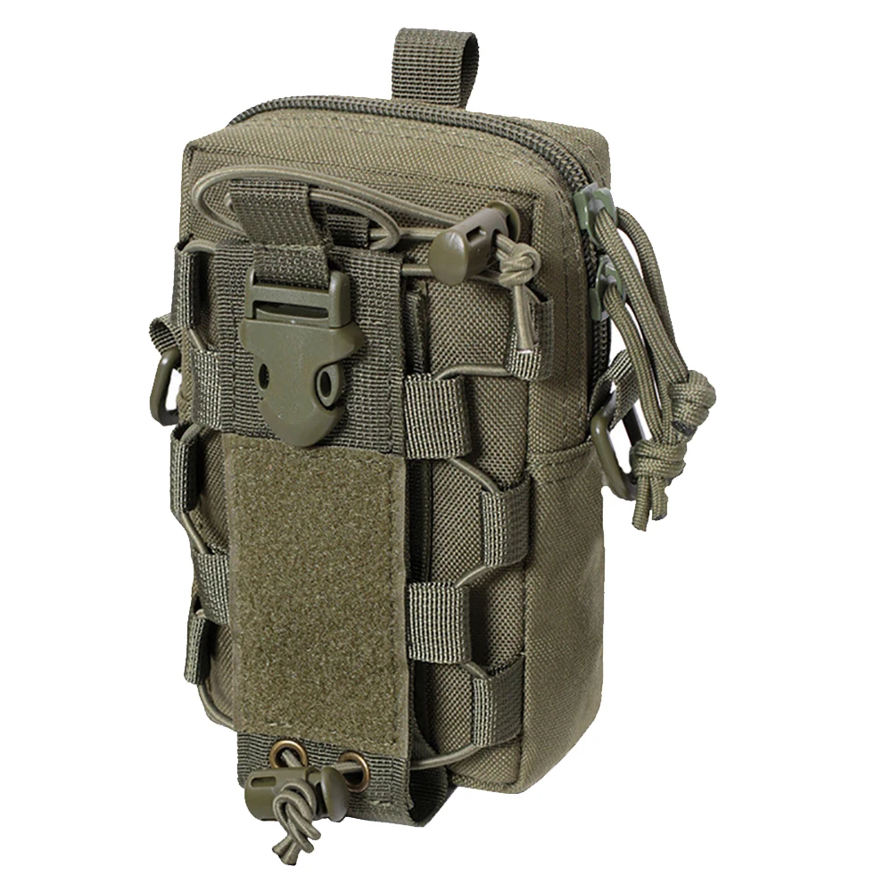 Outdoor Adventure Waist Pack Bag - Molle EDC Pouch & Water Bottle Carrier