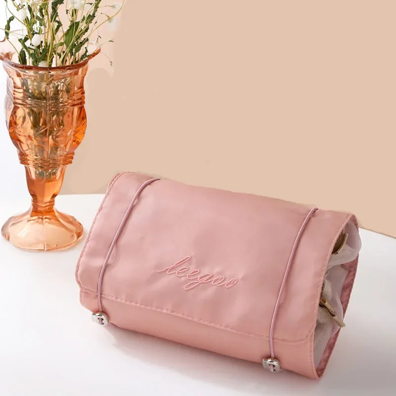 4 In 1 Cosmetic Bag for Women Travel Foldable Makeup Bag Large Capacity  with Compartments Protable Separable Cosmetics Pouch - AliExpress