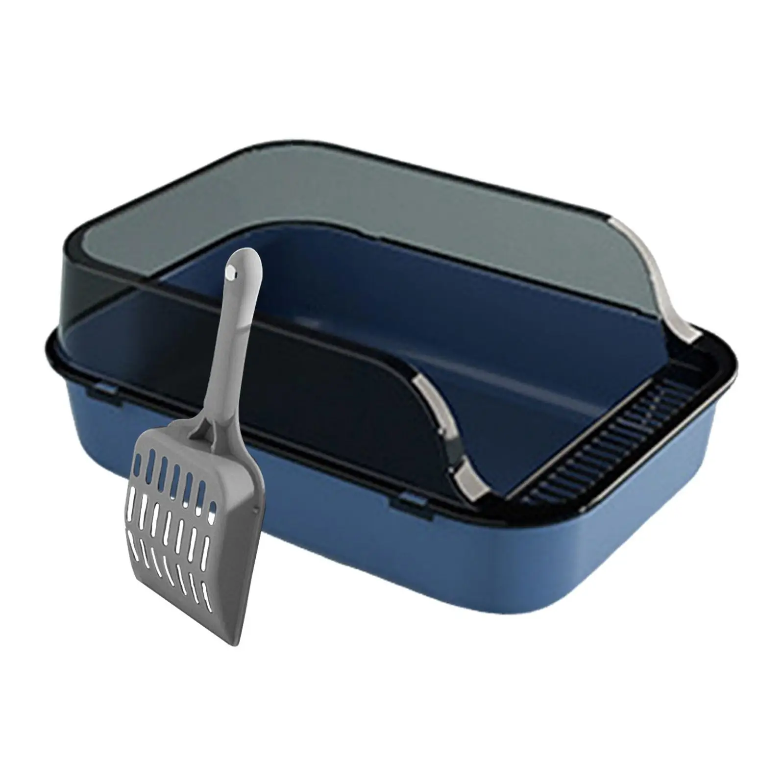 Cat Litter Box Kitten Toilet High Sided Travel Kitten Litter Pan Detachable Anti Cat Litter Box Kitten Toilet High Sided Travel Kitten Litter Pan Detachable Anti