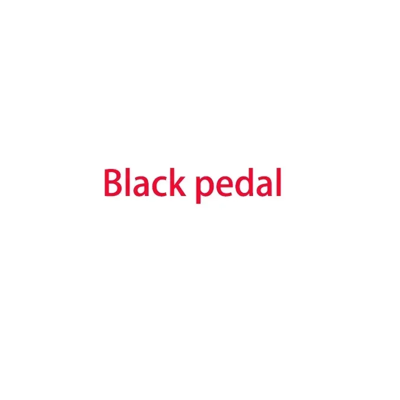 Black pedal