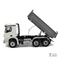 1/14 LESU RC Three-Way Dumper Tipper 3348 Model Kabolite Cabin 6*6 3Axles Light Sound Toys for Boys Christmas Gift Thzh1217-SMT8 2