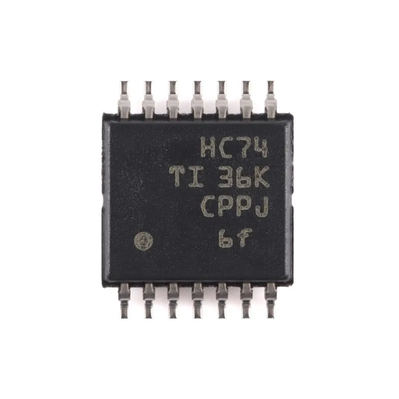 

100pcs/Lot SN74HC74PWR TSSOP-14 MARKING;HC74 Flip Flop D-Type Pos-Edge Push-Pull 2-Element 14-Pin