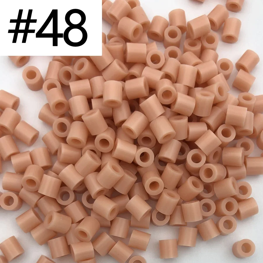 5mm 1000PCS Assorted Colored Hama Beads for Kids DIY Pixel Art and Puzzles
