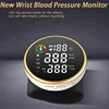 New Wrist Blood Pressure Monitor Intelligent Voice HeartRate Blood Pressure Monitor LED Digital Screen Rechargeable Home Medical 6