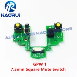 Enhanced Mouse Keyboard Button PCB for Professional Wireless Accessories Assembly - Micro Switch Included (GPW 1 Square Mute)