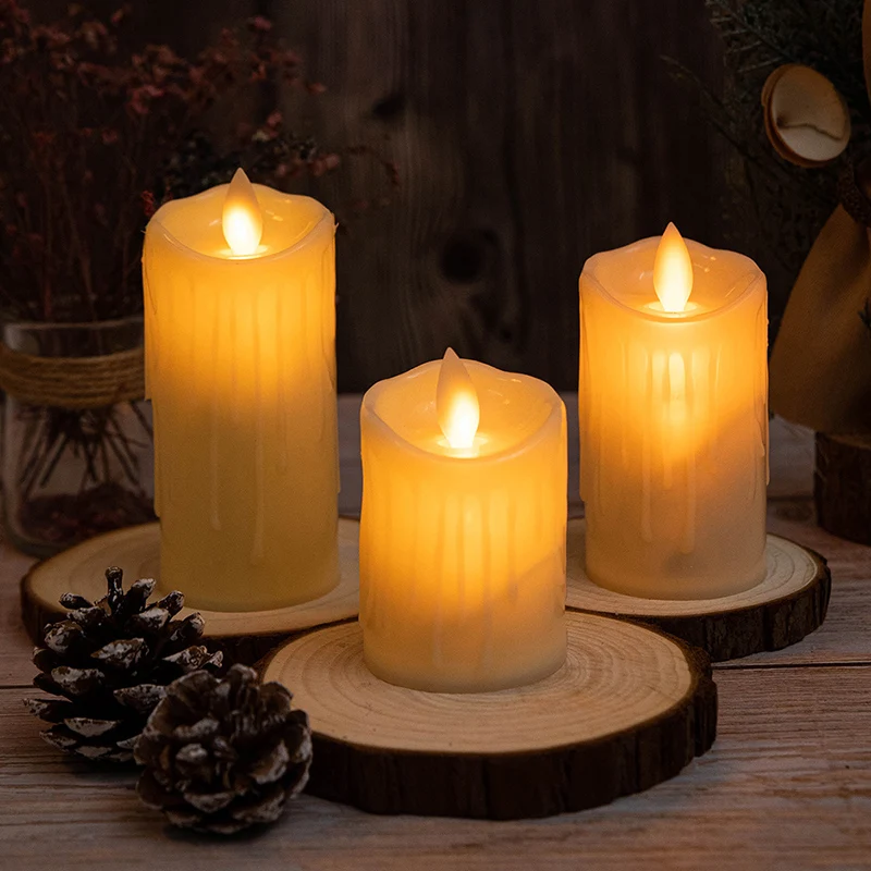 Светодиодные Свечи С Имитацией Живого Пламени Купить