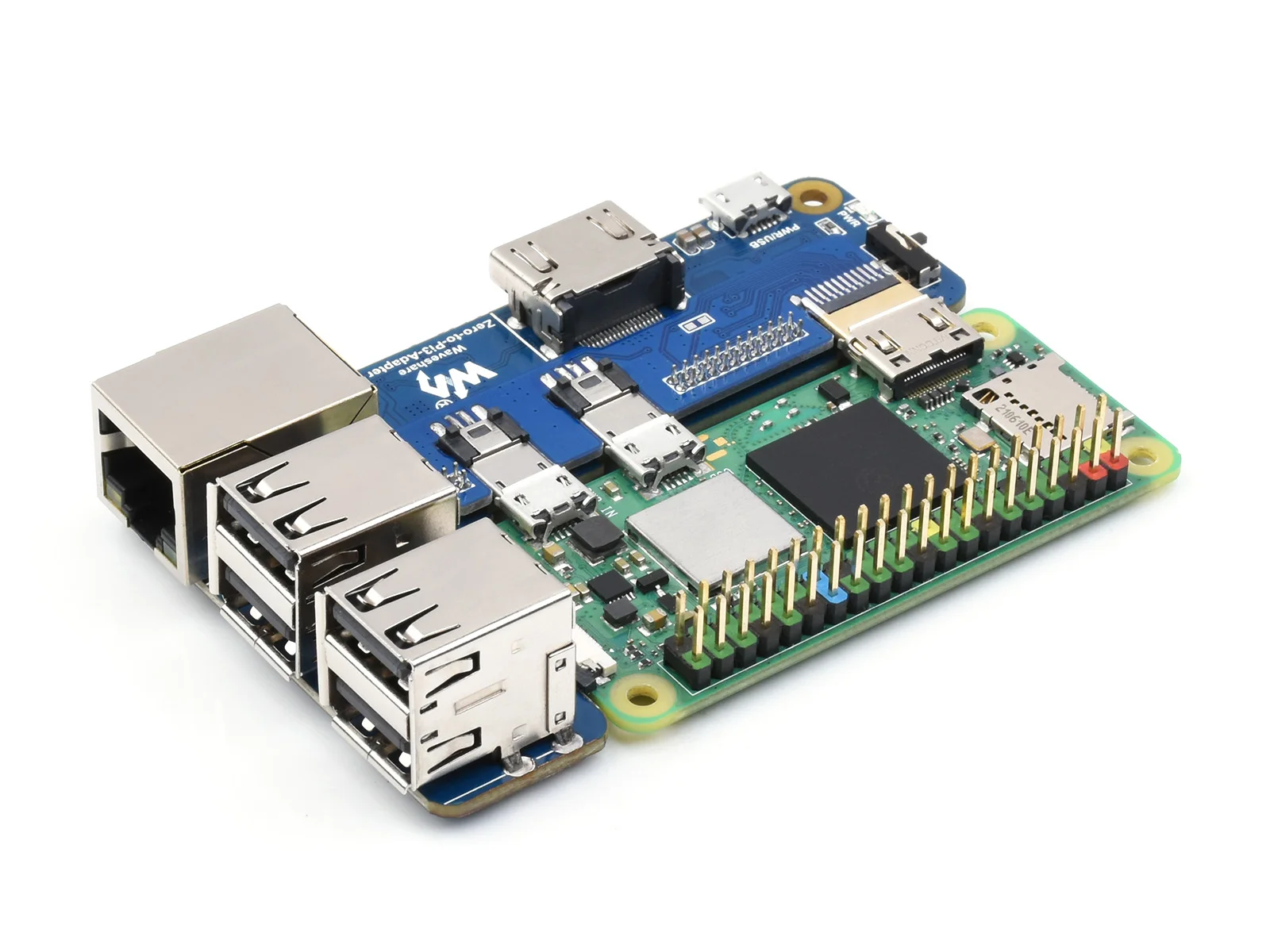 

Переходник Raspberry Pi Zero-3B, Альтернативное решение для Φ/B +